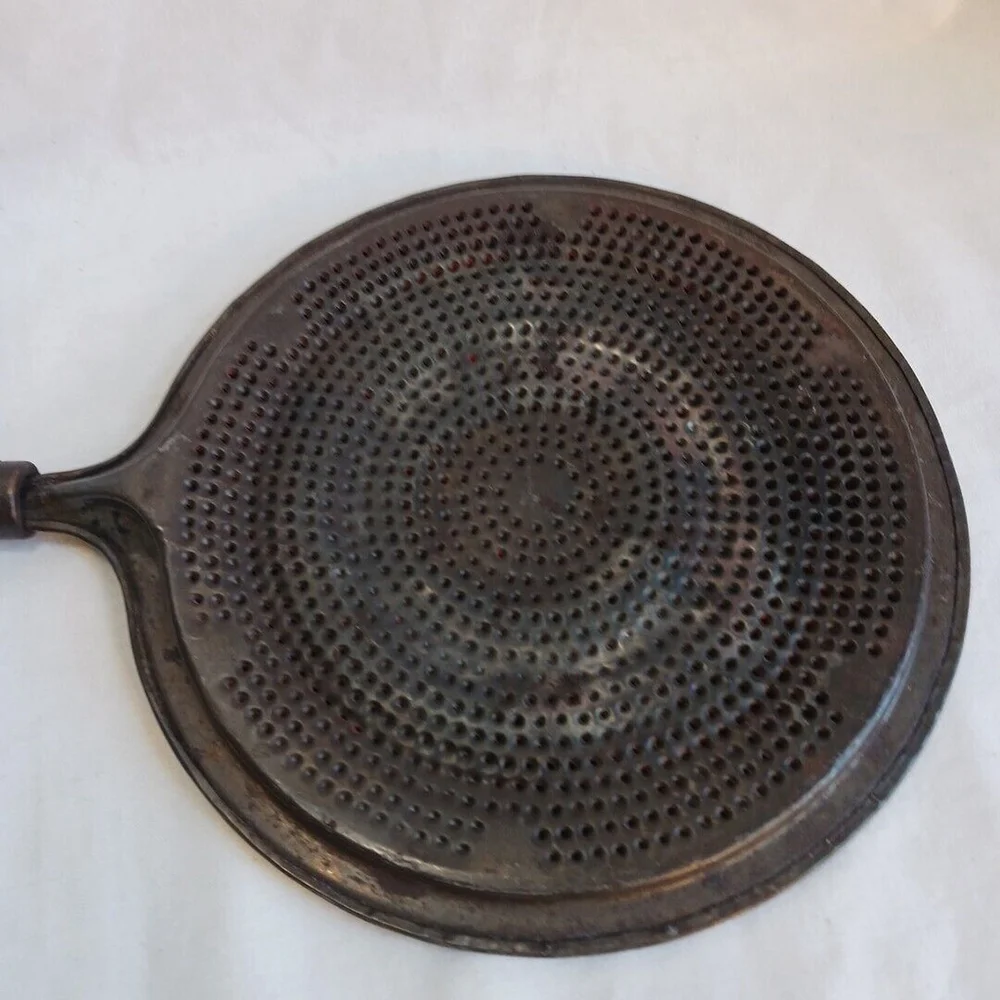 Vintage 1950s Gas Stove Screen Metal Flame Diffuser MCM